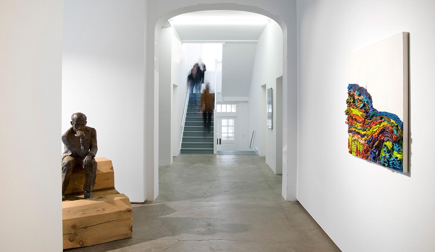 Jack Shainman gives artists space to experiment at the School, just 20 minutes outside Hudson in Kinderhook